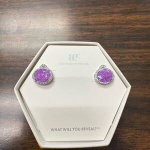 Wild orbiting hearts earrings